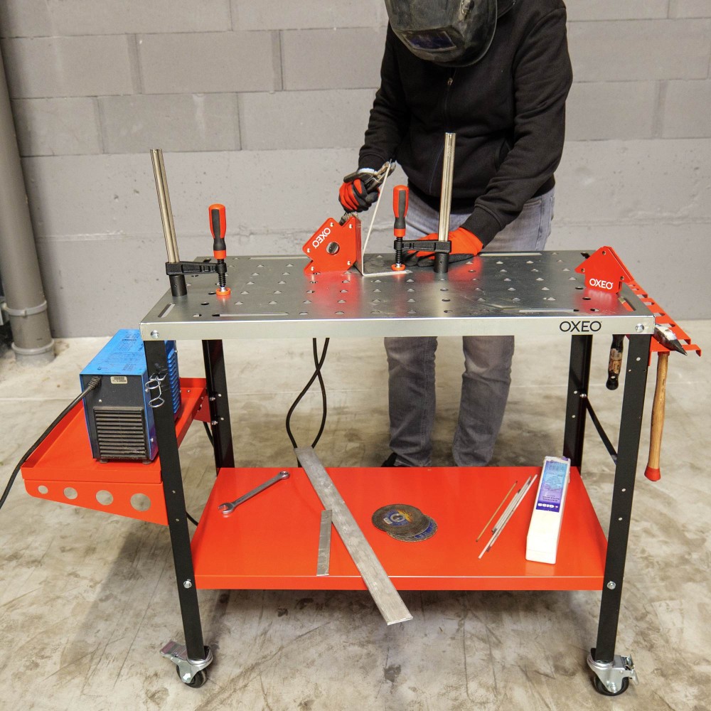 Table de soudage mobile pour bloquer vos pièces sans déformation - 3