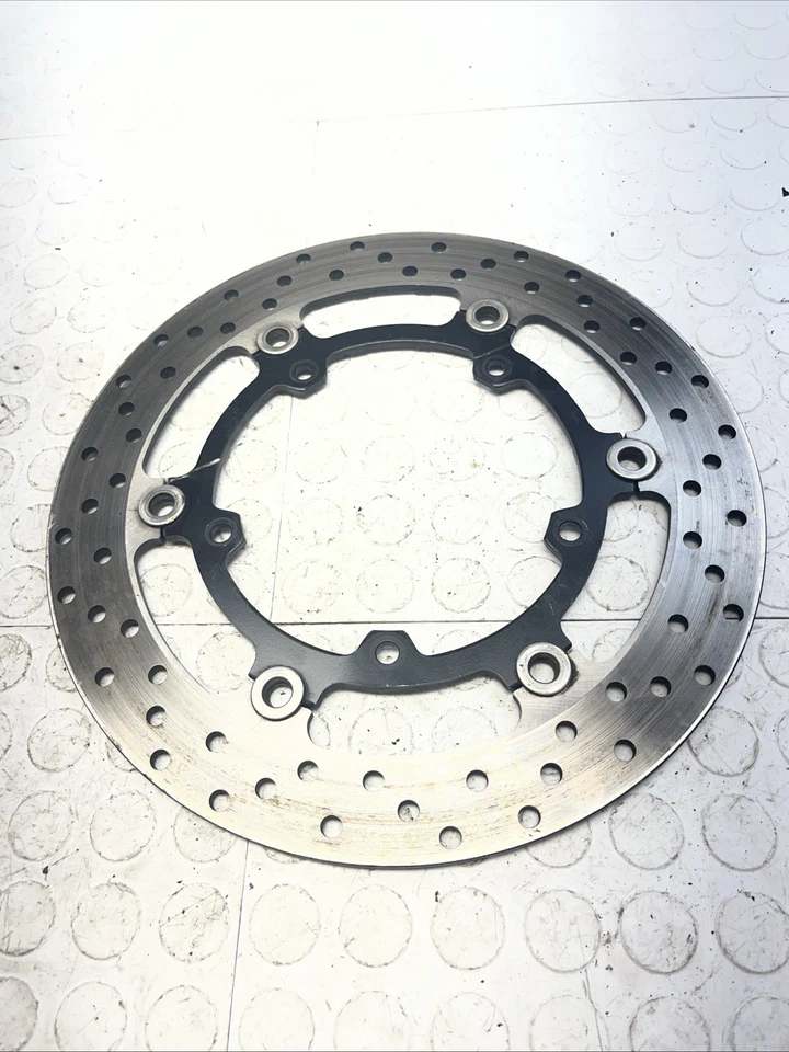 Rotor de freno de disco delantero recto Yamaha FZ6 FZ6R 2004-2009 FABRICANTE DE EQUIPOS ORIGINALES Foto 3 de 3