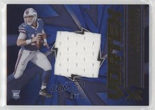 2020 Panini XR Vortex Materials Blue 37/49 Jake Fromm #VX-8 0sf1