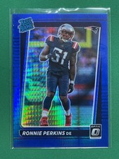 2021 Donruss Optic Blue Hyper #283 Ronnie Perkins Rated Rookie   RR