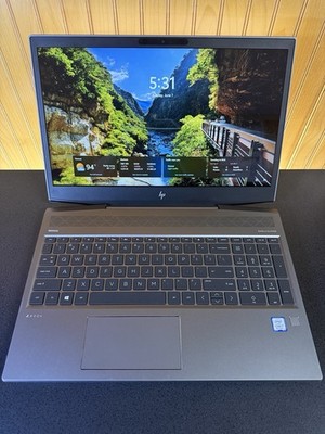 HP ZBook 15v G5 15.6'' Touchscreen i7 16GB 512GB NVMeSSD Quadro Win11 Workstation