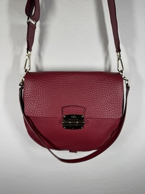 Furla Club Crossbody Bag Pebbled Leather