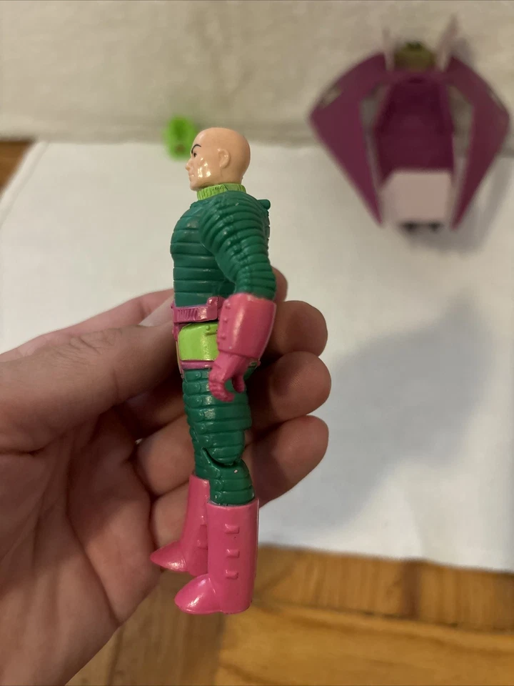 Figura de Kenner Super Powers Lex Luthor Lex Soar 7 y barco de asalto 1984 DC Comics Foto 3 de 4