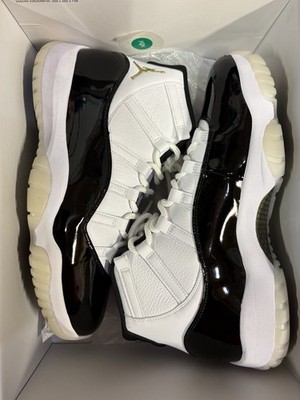 Air Jordan 11 Retro Gratitude DMP CT8012-170 Mens Size 12 White Mid Top Sneaker