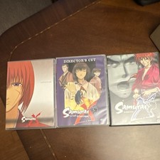 Rurouni Kenshin Samurai X DVD Director's Cut Dubbed Subtitled Widescreen Box Set