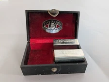 Antique Ever-Ready Travel Safety Razor Case Missing Razor - Snap closure