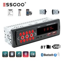 Autoradio MP3 Player FM Bluetooth Freisprech Single 1 DIN USB AUX Fernbedienung