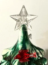 SMALL STAR w/o STEM for Ceramic Christmas Tree with NO TOPPER HOLE