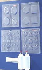 Lot Of 11 Plastic Chocolate Candy Molds - Various Themes