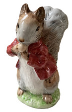 Beatrix Potter Beswick GOLD OVAL RARE Timmy Tiptoes Squirrel BP2a 1955-72