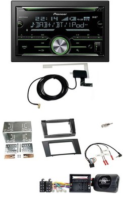 Pioneer CD USB Lenkrad Bluetooth 2DIN DAB Autoradio für Mercedes E-Klasse CLS S2