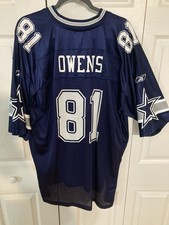 VTG Reebok Terrell Owens Cowboys Jersey & Plaque