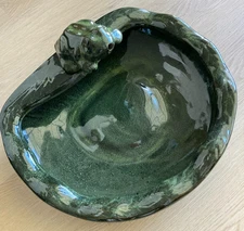 Solar Powered Frog Fountain Smart Solar 22300R01, Ceramic, Complete, Works Great