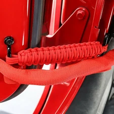 2Pcs Car Door Limiting Strap Bandage Rope Fit for Jeep Wrangler YJ CJ TJ JK