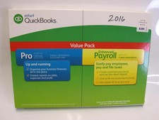 2016 Intuit QUICKBOOKS Desktop Pro with Payroll Preowned with license