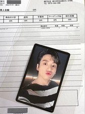 BTS JUNGKOOK proof Universal Music JAPAN Photo card Lucky Draw Card official