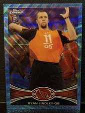 2012 Topps Blue Wave Refractor #BW-105 Ryan Lindley Cardinals RC Rookie Card. rookie card picture