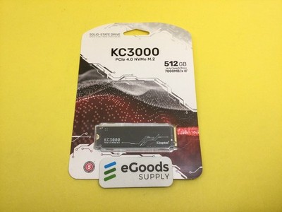 SKC3000S/512G Kingston KC3000 512GB M.2 2280 PCIe 4.0 NVMe SSD New