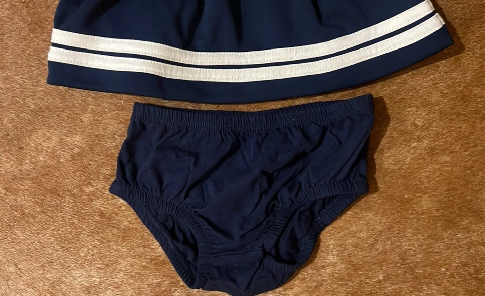 Carters 6-9 month Daddy's MVP cheerleading outfit costume 2 piece - Image 4 of 4