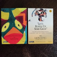 SkyBox - Disney's The Lion King Series 2 - Cards #91 & #T5