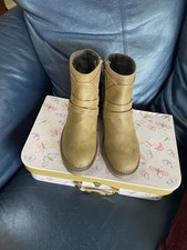 Blowfish Malibu Stunning Brown Ankle Boots Size 6 New