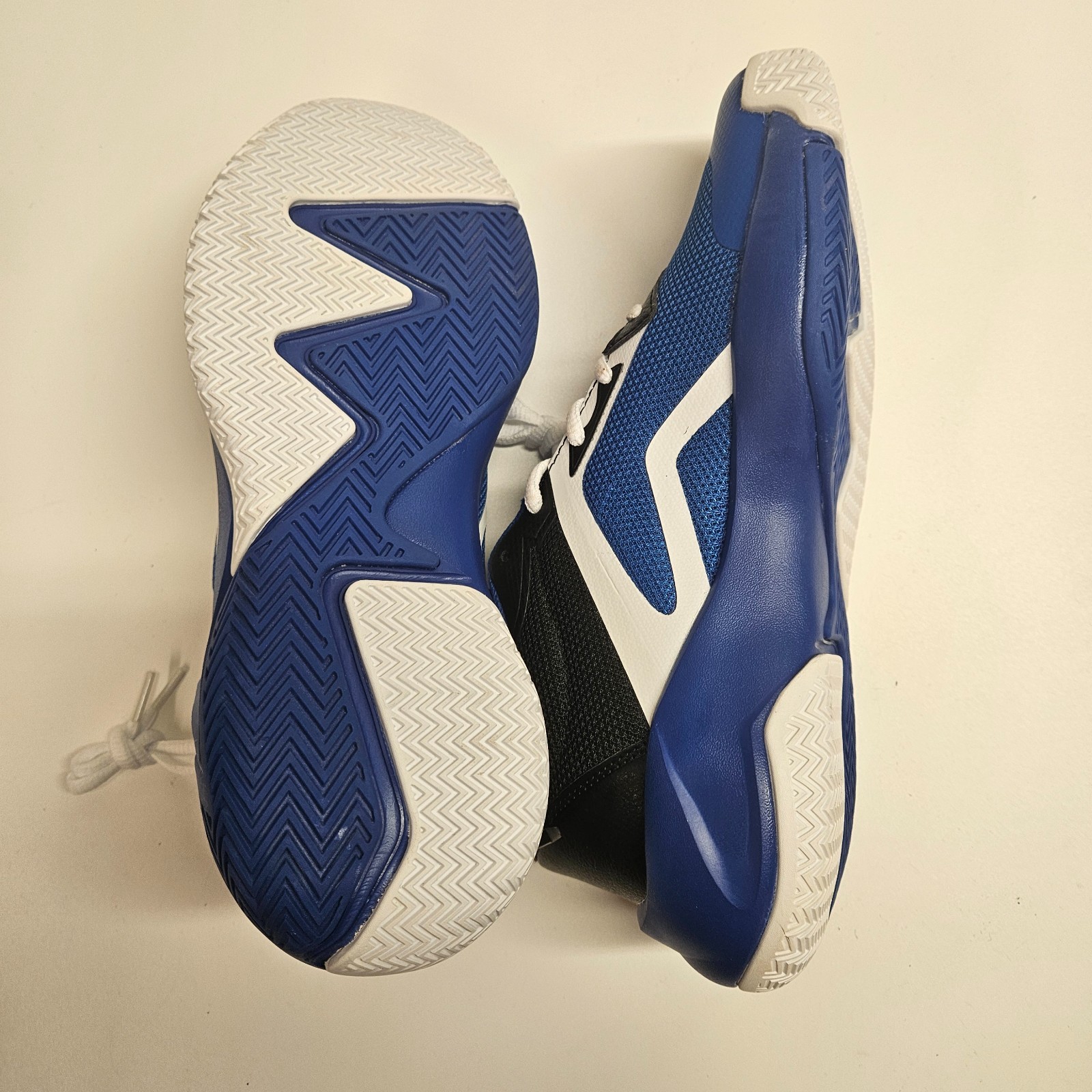 Everlast BB100JN Trainers UK 6.5 EU 40 Blue White Black Sports Basketball Shoes image 4