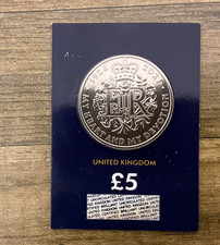 2021 95th Birthday of the Queen £5 Coin in Change Checker Card