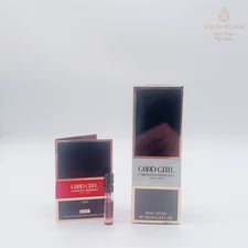 Carolina Herrera Good Girl Body Lotion 3.4oz + Very Good Girl Elixir 0.05oz NEW