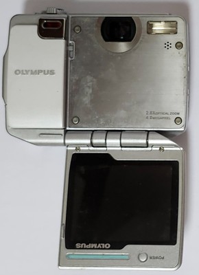 Olympus i:robe IR-500 4.0MP Digital Camera - Silver for sale