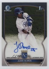 2023 Bowman Chrome Prospect Auto Juan Olmos #CPA-JOS Auto 11oh