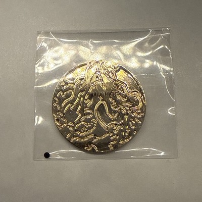 Pokemon Münze GLURAK - aus Ultra Premium Kollektion - nur Münze - Metall gold