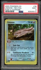2003 Pokemon EX Ruby & Sapphire #38 Linoone Reverse Holo PSA 9 Mint on eBay