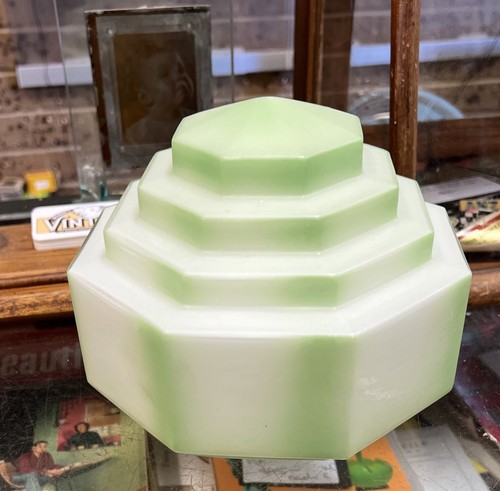 Art Deco Step Lamp Light Shade - Picture 4 of 8