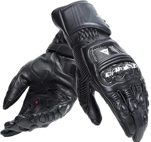 Dainese Druid 4 Leather Gloves - Black Motorcycle Motorbike