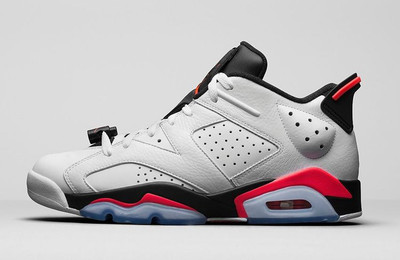 Air Jordan 6 Low \'White Infrared\' Men’s Size 11.5 (304401-123) CLEAN OG ALL Jordan 6 Low  main image 3