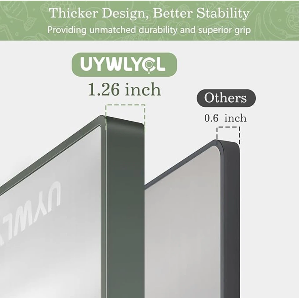 Tabla de cortar de titanio - Tablas de cortar de doble cara para cocina, titanio puro Foto 4 de 4