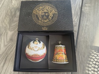Rosenthal Versace Medusa Geschenkset Kugel / Glocke in der OVP