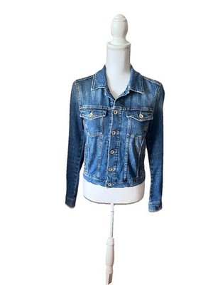 Wunderschöne Marc O'Polo Jeansjacke in edlem Blau   Größe S