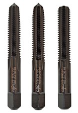 Alfa Tools HTS80013 8-32 Hss Black Oxide Alfa Hand Tap Set Made In USA,