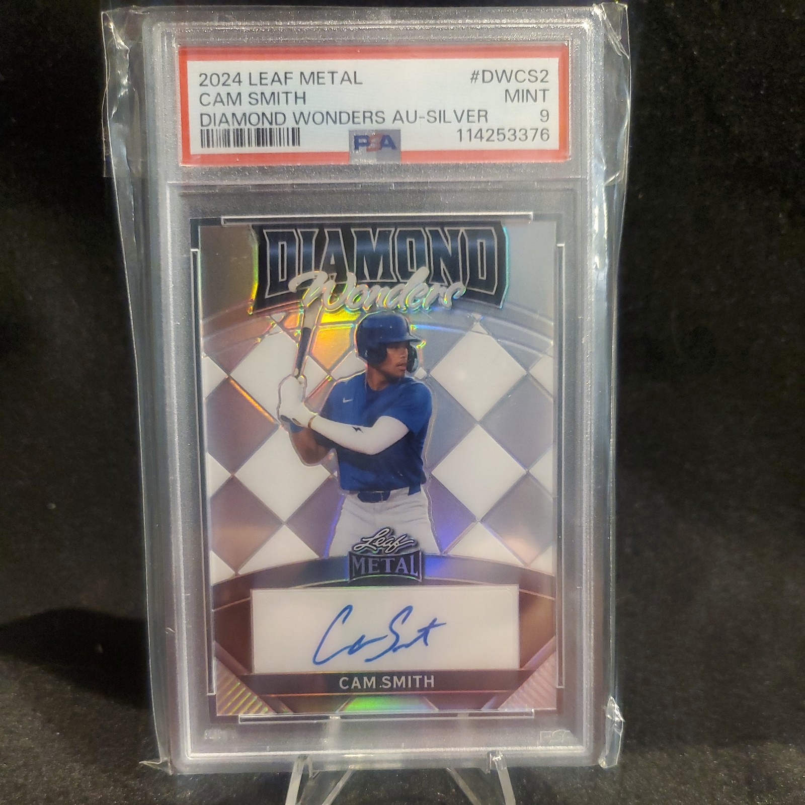 2024 Leaf Metal - Diamond Wonders Cam Smith #DW-CS2 Silver Prismatic /35