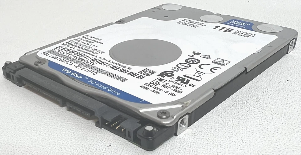 WESTERN DIGITAL WD10SPZX 1TB 2.5" 128MB SATA HDD Hard drive laptop - Image 2 of 4
