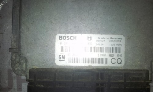 0281001869 Motormanagement, Steuergerät, ECU  09133267 Opel Astr DE1086-25