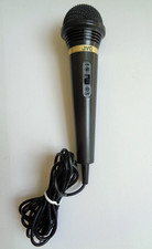JVC MV-19 Microphone Mic Black Karaoke 7 ft Cord Untested