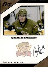 Cam Dineen Signed Auto 2.5 x 3.25 Photo OHL North Bay Battalion