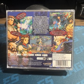 Marvel vs Capcom 2 Dreamcast Sega COMPLETE w/reg card Capcom