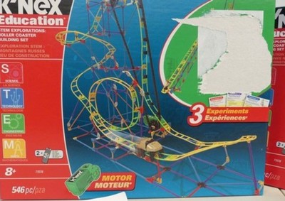 K'nex Build & Learn Achterbahn Set - Kinder MINT Konstruktionsspielzeug