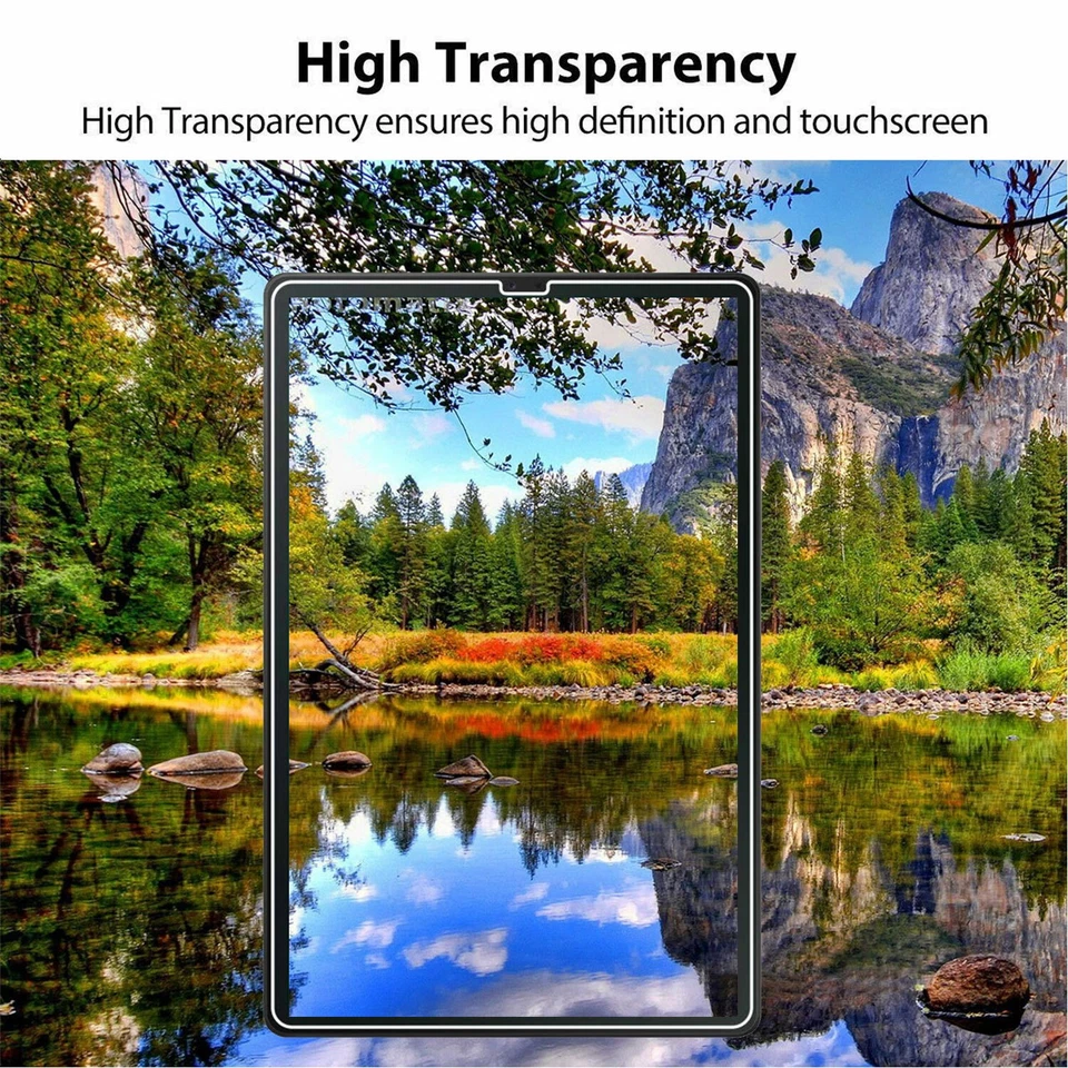 2 Pack Tempered Glass Screen Protector For Samsung Galaxy Tab S11 S10 S9 A11 A9 - Image 4 of 4