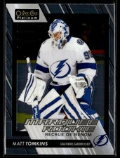 2023-24 O-Pee-Chee Platinum Marquee Rookies 083 Matt Tomkins Rookie Tampa Bay