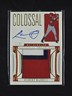 2023 Panini National Treasures Colossal Autograph Patch Robert Hassell /49 Gold