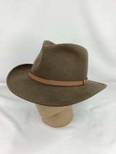 Dorfman Pacific Hat Wool Felt Brown Made in USA 🇺🇸 SIZE X-Large 7-5/8